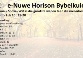 Spoke- Wat is die grootste wapen teen die mensdom – Deel 3