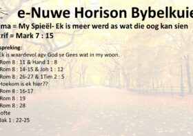 My Spieël- Ek is meer werd as wat die oog kan sien