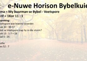 My buurman se Bybel – Voetspore