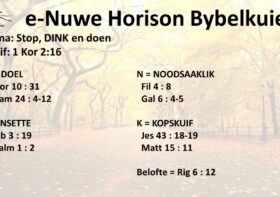 Stop, DINK en doen