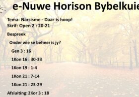 Narsisme – Daar is hoop!