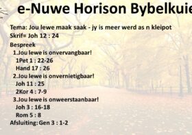 Jou lewe maak saak – jy is meer werd as n kleipot