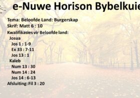 Die Beloofde Land – Burgerskap