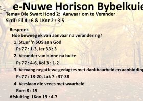 Die Swart Hond 2: Aanvaar om te Verander
