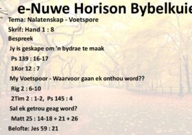 Nalatenskap – Voetspore