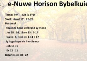 Die regte PMT: Dit is TYD