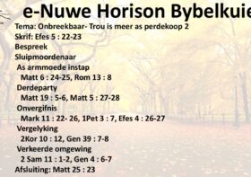 Onbreekbaar- Trou is nie perdekoop nie 2